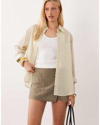 Mango - Ketina Tailored Mini Skort Co-ord - Lyst