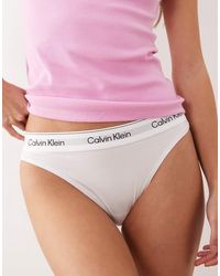 Calvin Klein - Icon Cotton Modal High Leg Bikini Brief - Lyst