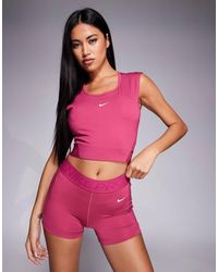 Nike - Nike Pro Training 365 Mid Rise 3 Inch legging Shorts - Lyst