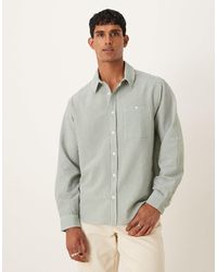 ASOS - – relaxed fit hemd aus gestreiftem seersucker - Lyst