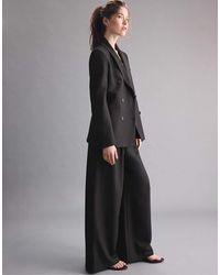 Stradivarius - Tall Super Wide-Leg Adjustable Trousers - Lyst