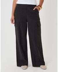 Threadbare - Curve Seam Wide Leg Trousers - Lyst
