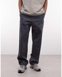 Carhartt - Floyde Relaxed Fit Trousers With Elasticated Tie Waist - Lyst
