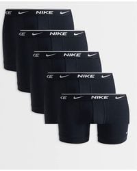 Nike - Essential Cotton 5 Pack Boxer Briefs - Lyst
