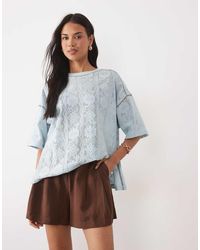 ASOS - Tailored A-line Shorts With Linen - Lyst