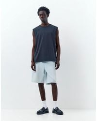 Pull&Bear - – baggy-bermudashorts aus denim - Lyst