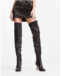 & Other Stories - Over The Knee Leather Boots - Lyst