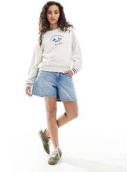 JJXX - Pantalones Cortos Vaqueros Con Lavado Azul Claro De - Lyst