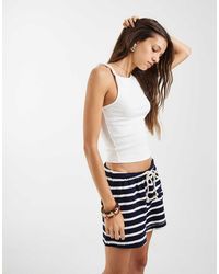 Gap - Tie Waist Shorts - Lyst