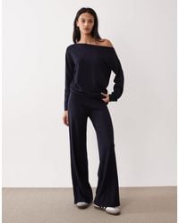 Mango - Centollo Knitted Straight Trouser Co-ord - Lyst