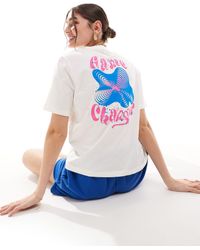 ONLY - Game Changer Back Graphic Boxy T-shirt - Lyst