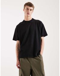 Brave Soul - Oversized 240gsm Acid Wash T-shirt - Lyst