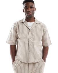 Only & Sons - Relaxed Fit Linen Shirt Co-ord - Lyst