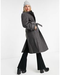 topshop rain mac grey