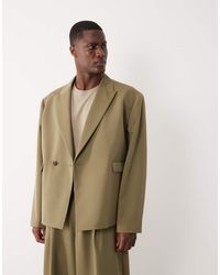 ASOS - Boxy Wrap Suit Jacket - Lyst