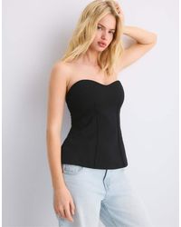 Stradivarius - Bandeau Sweetheart Neckline - Lyst