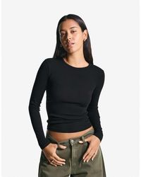 Bershka - Long Sleeve Top - Lyst