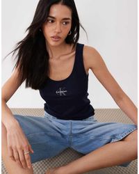Calvin Klein - Monologo Tank Top - Lyst