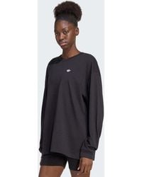 adidas Originals - Essentials Oversize Longsleeve T-shirt - Lyst