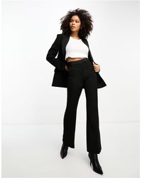 & Other Stories - Co-ord Double Breasted Wool Blend Blazer With Satin Lapel - Lyst