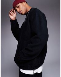 ASOS - – oversize-sweatshirt aus fleece - Lyst