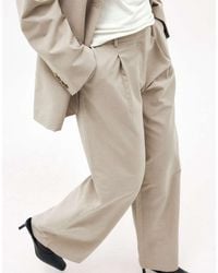 NA-KD - Wide Mid Waist Trouser - Lyst
