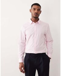 ASOS - Regular Fit Smart Poplin Shirt - Lyst