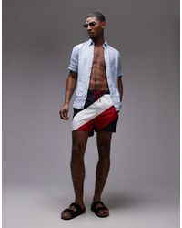 Tommy Hilfiger - Drawstring Swim Shorts - Lyst