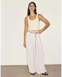 Pull&Bear - Elasticated Waist Smart Trousers - Lyst
