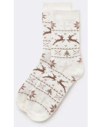 Tezenis - Heavy Wool-Blend Ankle Socks - Lyst