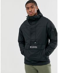 Challenger Pullover Jacket In Black Challenger Pullover Jacket In Black