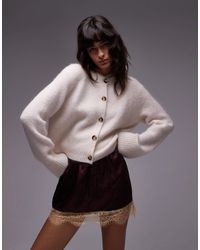& Other Stories - – flauschige strickjacke aus mohair- und wollmischung - Lyst
