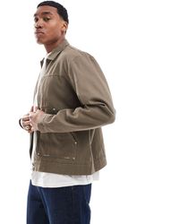 The Couture Club - E Twill Carpenter Jacket - Lyst