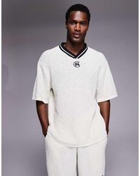 Good For Nothing - Co-ord Oversized Knitted Hockey Jersey - Lyst