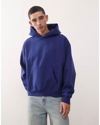 Weekday - – kastiger oversize-kapuzenpullover - Lyst