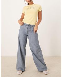 Mango - – baumwollhose - Lyst
