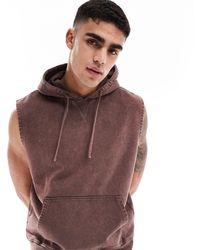 ASOS 4505 - Sleeveless Oversized Training Hoodie With Quick Dry - Lyst