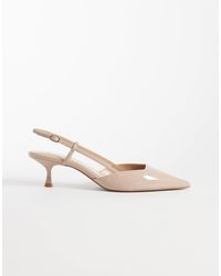 Mango - Heeled Slingback Court Shoe - Lyst