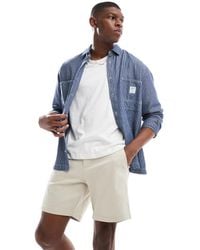 ASOS - Slim Mid Length Chino Bermuda Shorts - Lyst