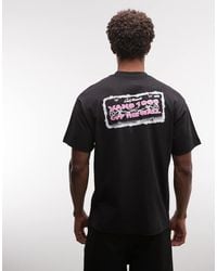Vans - Barb Plate Oversized Back Print T-shirt - Lyst