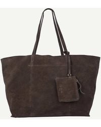 OFF THE HOOK - Lauryn Shopper Suede Tote Bag - Lyst