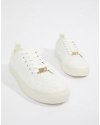 juicy couture silver trainers