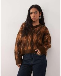 Reclaimed Vintage - V-neck Jumper - Lyst