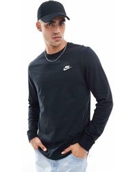 Nike - Club Long Sleeve T-shirt - Lyst