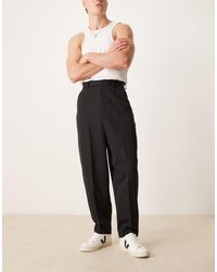 ASOS - Pantalon baggy bouffant habillé - Lyst