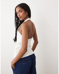 ARKET - Katoenrijke Halternek Jersey Top - Lyst