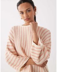 ASOS - Knitted Open Stitch Beach Jumper - Lyst