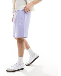 adidas Originals - Pantalones cortos lilas básicos - Lyst