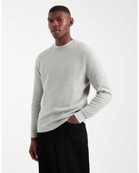 Only & Sons - Regular Fit Waffle Knit Jumper - Lyst