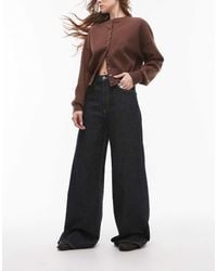 Mango - Vaqueros De Corte Alargado Y Pernera Ancha Elise De - Lyst